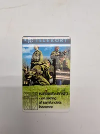 Samling militære telekort