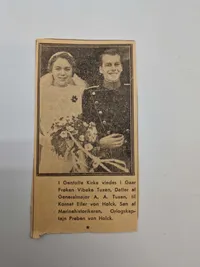 Samling fotos mm fra Dansk officers familie