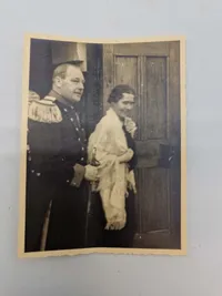 Samling fotos mm fra Dansk officers familie