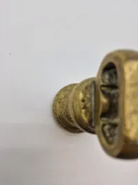 Originalt engelsk vægtlod fra start 1900 tallet - lavet om oplukker