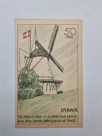 Sæt originale danske “nødsedler” - Dybbøl