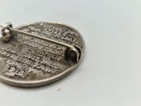 Original Switzerland WW1 National Donation Badge for the Support of the Soldiers Families by Frei Silver 800