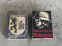 Tyske WWII tændstiksæsker - Postwar