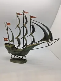 Dansk skib i bronze legering