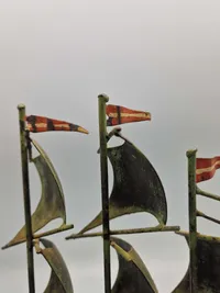 Dansk skib i bronze legering