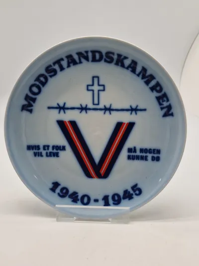 Original plakette - modstandskampen