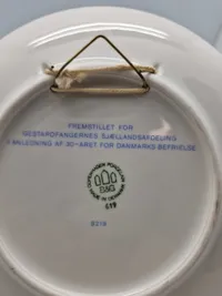 Original plakette - modstandskampen