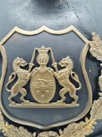 Original dansk panserbasse hjelm af læder fra 1920’erne