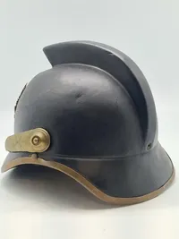Original dansk panserbasse hjelm af læder fra 1920’erne