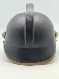 Original dansk panserbasse hjelm af læder fra 1920’erne