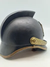 Original dansk panserbasse hjelm af læder fra 1920’erne