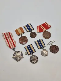 Samling originale cykel medaljer
