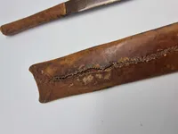 Originalt afrikansk jagt machete