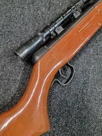 Luftgevær med kikkertsigte - kaliber 177/4,5 mm