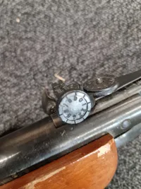 Luftgevær med kikkertsigte - kaliber 177/4,5 mm