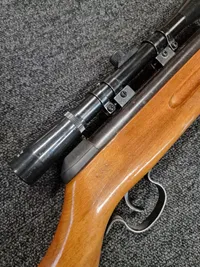 Luftgevær med kikkertsigte - kaliber 177/4,5 mm