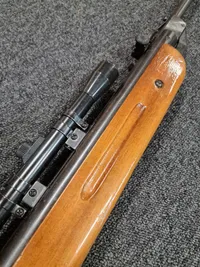 Luftgevær med kikkertsigte - kaliber 177/4,5 mm