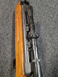 Luftgevær med kikkertsigte - kaliber 177/4,5 mm