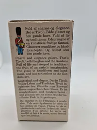 Holmegaard Tivoli glas med æske