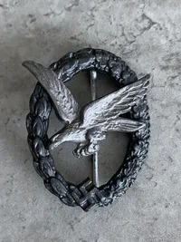 Fliegerschützenabzeichen mit blitz - Postwar