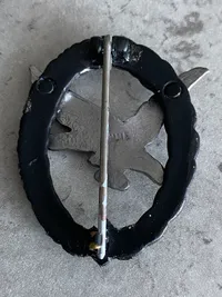 Fliegerschützenabzeichen mit blitz - Postwar