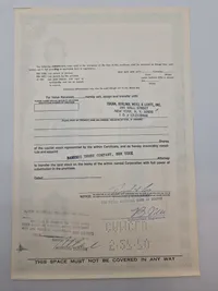 Original amerikansk præmieobligation