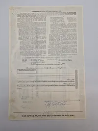 Original amerikansk præmieobligation