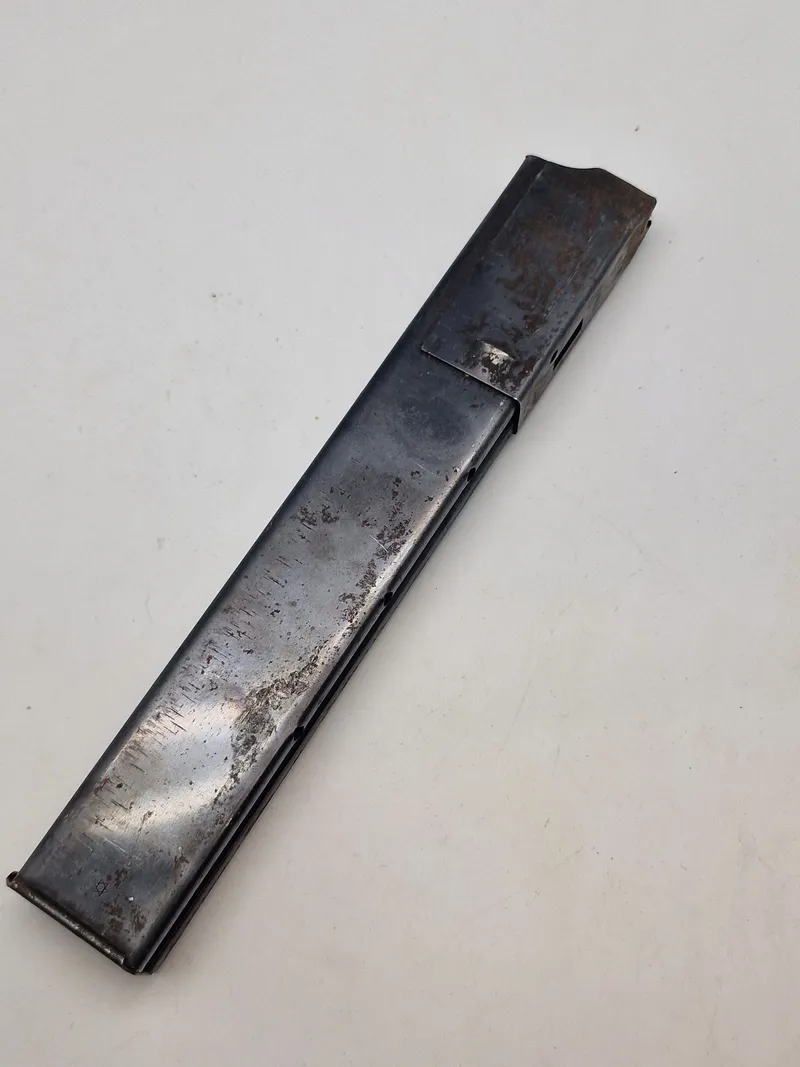 Originalt magasin til Stengun - nedkastet til modstandsbevægelsen