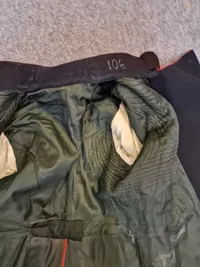 Original dansk livgarde uniforms jakke med rex’er