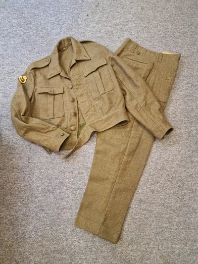 Originalt dansk M/44 battledress