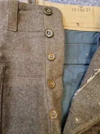 Originalt dansk M/44 battledress