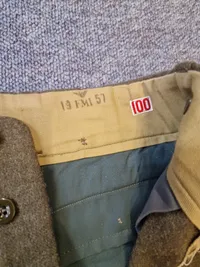 Originalt dansk M/44 battledress