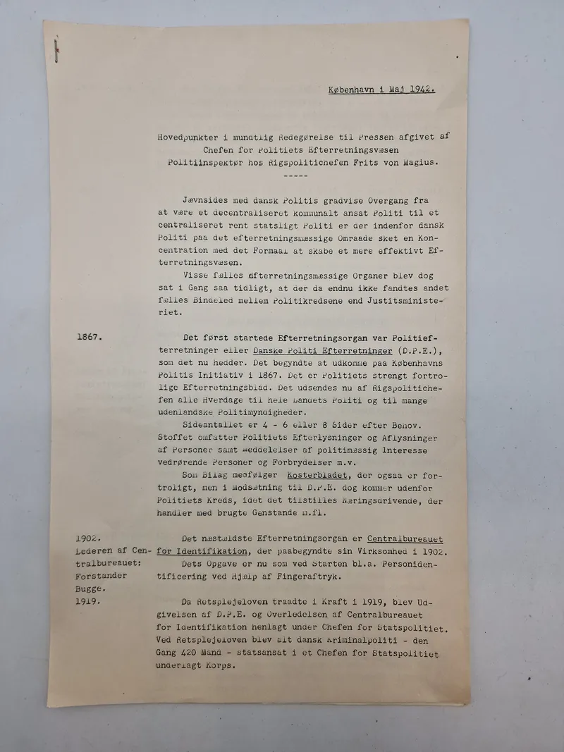 Originalt illegalt blad - ww2