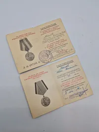Originale russiske tildelingsbeviser