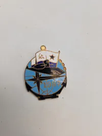 Samling originale russiske badges - flere ældre