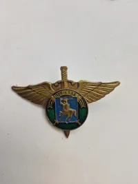 Samling originale russiske badges - flere ældre