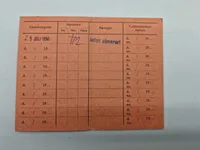 Samling diverse militære papirer mm.