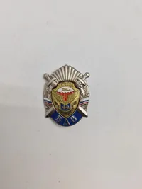 Samling originale russiske badges - flere ældre
