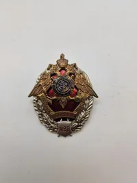 Samling originale russiske badges - flere ældre