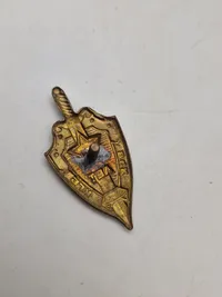 Samling originale russiske badges - flere ældre