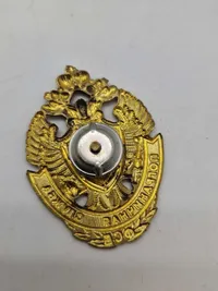 Samling originale russiske badges - flere ældre