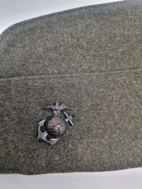 Original amerikansk skråhue - USMC - ww2