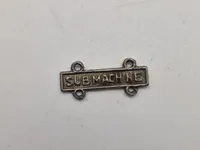 Original amerikansk badge for submachine gun - ww2