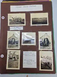 Original amerikansk scrapbog - ww2 (mange gode udklip)