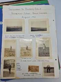 Original amerikansk scrapbog - ww2 (mange gode udklip)