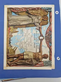 Original amerikansk scrapbog - ww2 (mange gode udklip)