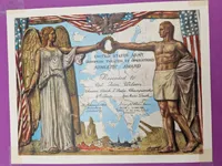 Original amerikansk scrapbog - ww2 (mange gode udklip)