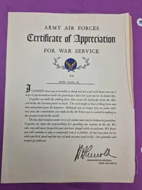 Original amerikansk scrapbog - ww2 (mange gode udklip)