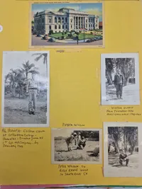 Original amerikansk scrapbog - ww2 (mange gode udklip)