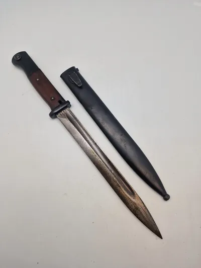 Original tysk S84/98 III bajonet